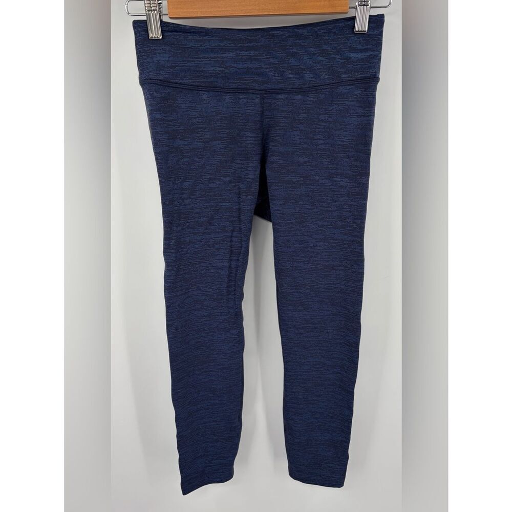 Outdoor Voices navy spacedye 7/8 performance legging women’s S athletic